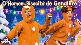 Especial de Natal: 🎄🍪 Contos de Fadas com O Homem Biscoito | Contos Infantis