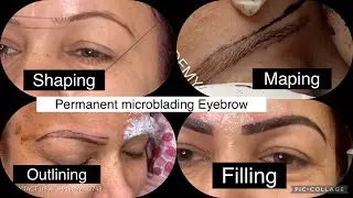 Permanent Microblading Eyebrows