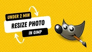 How to Resize a Photo in GIMP