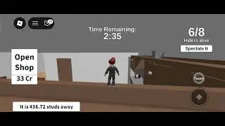 Me in roblox play to hide and seek