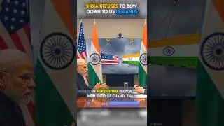India refuses to bow down US demands 🔥 | India vs America #geopolitics #usa #america #prashantdhawan