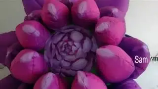 Art Giant Inflatable Flowers How To Decorate Wedding Stage