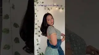 Lehengas over sarees 🦢. #lehenga #ytshorts #youtube #ytviralvideo