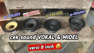 Referensi speker 8 in buat VOKAL dan MIDEL 🔥