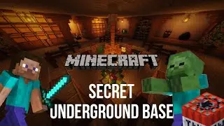 Minecraft Underground Base #minecraft #undergroundbase