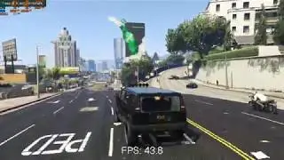 Grand Theft Auto V on Dell Precision M6800 Overclocked Quadro K4100m 1080p