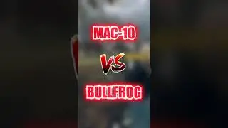MAC-10 VS BULLFROG  WARZONE TEMPORADA 6 👽 #Shorts