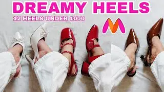 Best Heels Haul under 1000 | Pinterest heels on myntra | Trendy Heels & Sandals For Women
