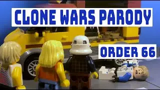 Order 66 | Clone Wars Parody | LEGO Stop Motion | Order 66 Prequel Meme Video