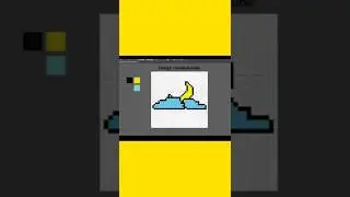 Pixel Starrynight(DesignVibes#youtube )  #pixelart #lifeisbutadream #games #animation #gaming