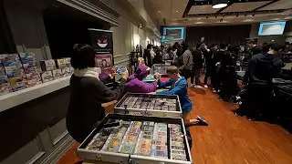 VENDOR POV - ARM WRESTLING FOR A POKEMON CARD | VANCOUVER CARD SHOW