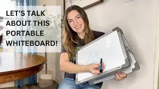 Best Gift for Children | Magnetic Desktop Foldable Whiteboard | Must-Have for Home, Office & School