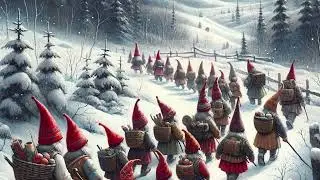 Christmas Greeting S:t Olvsleden & Slow Travel Sweden 2023