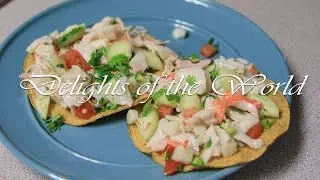 Crab Tostada | Delights of the World