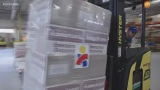 Connecticut relief aid groups prepare aid for Jamaica during Hurricane Melissa