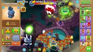 [BTD 6] Ancient Portal - Vortex 4p Normal w/ Pat, Resell and LazyLizard 2nd Place - $468,235