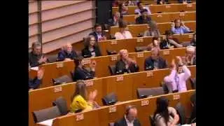 Manolis Glezos about the Armenian Genocide at the European Parliament
