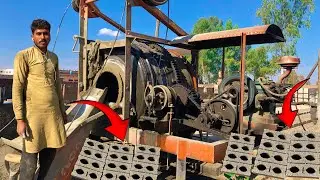 How To Blocks are Made | Concrete Blocks Pavement Blocks Making Factory 