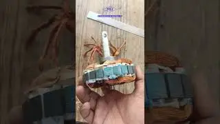 6+6 Slot High Speed Ceiling Fan Winding Data ⚡ | Fan Rewinding Shorts