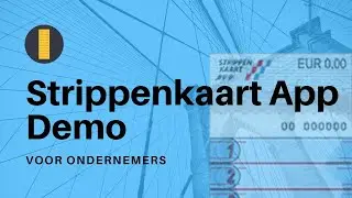 Demonstratie Strippenkaart App