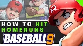 Baseball 9 How To Hit Homeruns