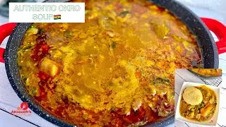 HOW TO MAKE OKRO SOUP|GHANAIAN OKRO SOUP/OKRO STEW