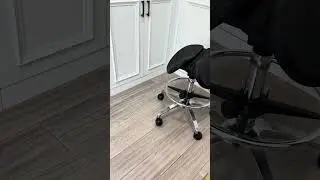 Why You Need an Ergonomic Backless Rolling Saddle Stool#stool #ergonomics #dentist