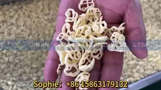 Jinan Arrow Fried wheaten car shape snacks wheat flour chips process line