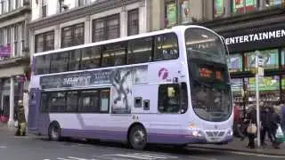 BUSES IN GLASGOW APRIL 2015