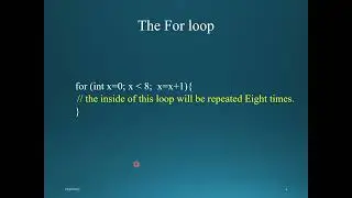 TReND Open Labware Series 4 (اردوينو): The for loop and 3bit binary counter.