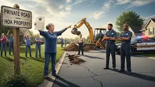 They Claimed My Road Was HOA Property &mdash; Until Every Car Got Towed at Dawn