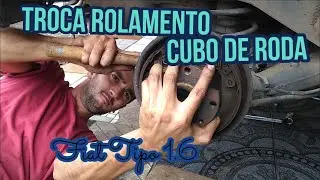 FIAT TIPO - Troca Rolamento/Cubo Roda Traseiro