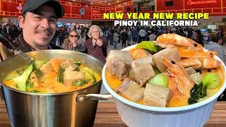 Sinampalukan na Ginataang Baboy at Hipon!