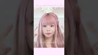 KPOP DEMON HUNTERS ZOEY 5 MIN DAILY HAIRSTYLE TUTORIAL  #hairstyle #kpopdemonhunters