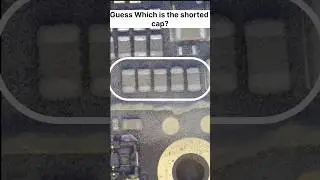 Voltage Injection Trick to Find Shorted Cap | Mobile Repair Shorts #shorts #android #fyp