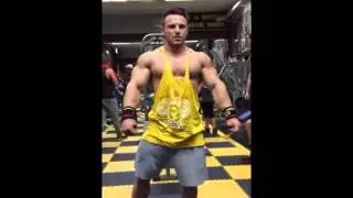 Daniel Sticco IFBB Athlete train for IFBB world champioships Spain 2015