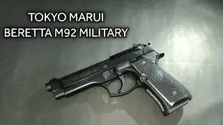 REVIEW TOKYO MARUI BERETTA M92 MILITARY #airsoftgunspring #beretta92fs #tokyomarui