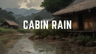 Cabin Rain Sounds for Deep Sleep | Cozy Night Ambience