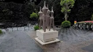 多摩川住宅　敷地内彫刻をフォトグラメトリという技術で３DCGデータとして保存する