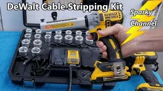 DeWalt 20V Max Cable Stripper DCE151TD1 Review and Demonstration