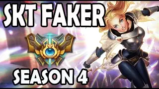 SKT T1 Faker Lux vs Zed Mid Lane Ranked Challenger Korea