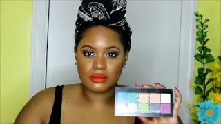Orange Soda Spring Look! feat. NYX Avant Pop Palette