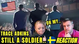 First time! Swedish couple reacts to -Trace Adkins, Still A Soldier.