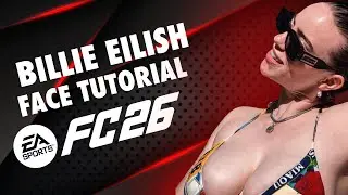 EA FC 26 | BILLIE EILISH |Pro Clubs & Career Mode Face Creation