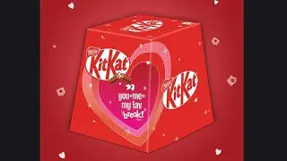 Nestle KitKat Valentine Chocolate Gift Pack Unboxing.....