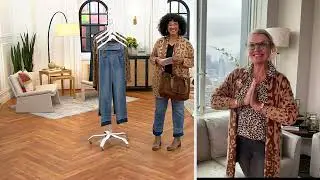 Isaac Mizrahi Live! True Denim Pull On Straight Ankle Jean on QVC