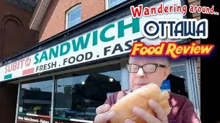 280 👣 Wandering Around Ottawa * Food Review * Subito Sandwich 🥖 Turkey & Hot Capicolo