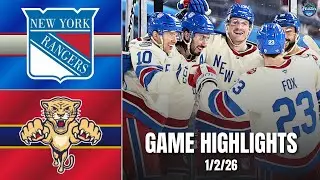 New York Rangers vs Florida Panthers | Game Highlights | 2026 Winter Classic