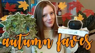 CURRENT AUTUMN/FALL FAVOURITES 🍂🎃 // candles, books, movies & plants