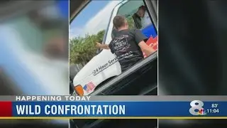 Wild confrontation